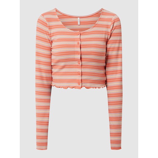 Bluzka krótka ze wzorem w paski model ‘Ana’ ze sklepu Peek&Cloppenburg  w kategorii Bluzki damskie - zdjęcie 167774469