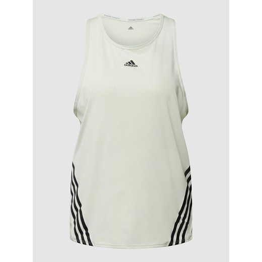 Beżowa bluzka damska Adidas Sportswear 