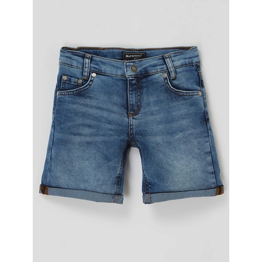 Szorty jeansowe z regulowaną szerokością w pasie ze sklepu Peek&Cloppenburg  w kategorii Spodenki chłopięce - zdjęcie 167774999