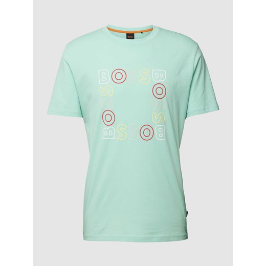T-shirt z nadrukiem z logo model ‘Teesquare’ ze sklepu Peek&Cloppenburg  w kategorii T-shirty męskie - zdjęcie 167775477