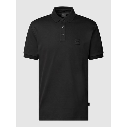Koszulka polo z detalami z logo model ‘Parlay’ ze sklepu Peek&Cloppenburg  w kategorii T-shirty męskie - zdjęcie 167775978