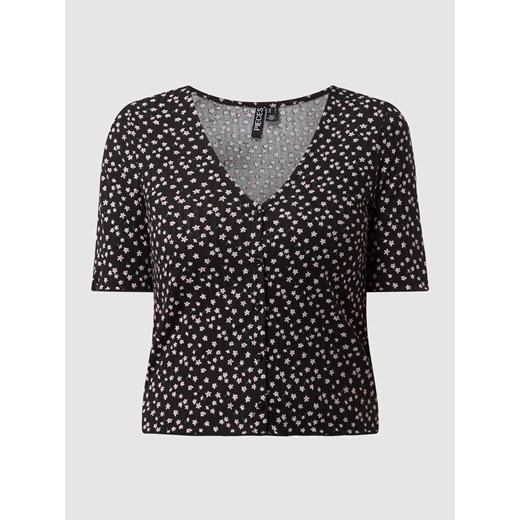T-shirt z listwą guzikową model ‘Volipe’ ze sklepu Peek&Cloppenburg  w kategorii Bluzki damskie - zdjęcie 167775988