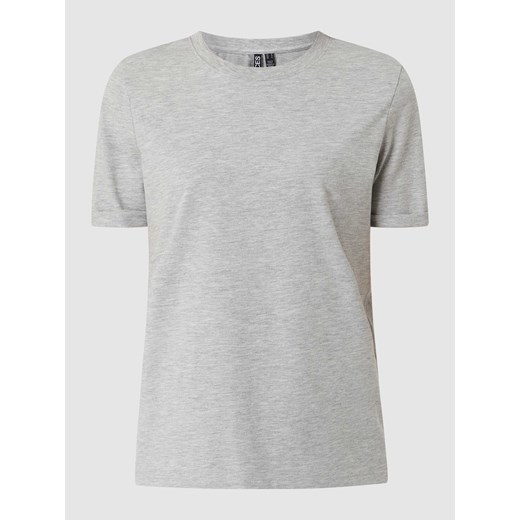 T-shirt z bawełny ekologicznej model ‘Ria’ Pieces XL Peek&Cloppenburg 