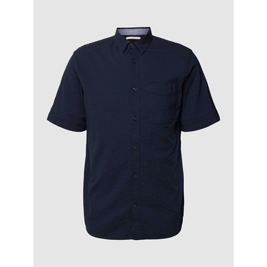 Koszula casualowa o kroju regular fit z wzorem w paski ze sklepu Peek&Cloppenburg  w kategorii Koszule męskie - zdjęcie 167776575