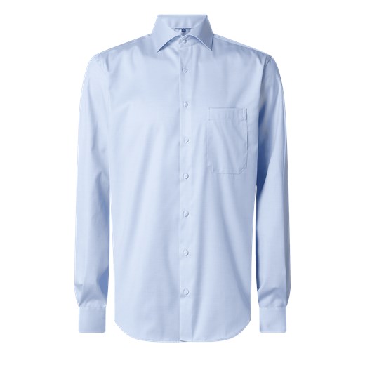 Koszula biznesowa o kroju comfort fit z bawełny ze sklepu Peek&Cloppenburg  w kategorii Koszule męskie - zdjęcie 167776585