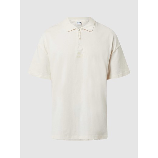 Koszulka polo z nadrukiem z logo ze sklepu Peek&Cloppenburg  w kategorii T-shirty męskie - zdjęcie 167776775