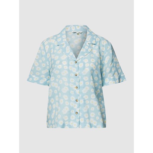 Bluzka koszulowa z wzorem kwiatowym ze sklepu Peek&Cloppenburg  w kategorii Koszule damskie - zdjęcie 167776967