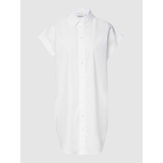 Bluzka koszulowa z aplikacją z logo ze sklepu Peek&Cloppenburg  w kategorii Koszule damskie - zdjęcie 167777046