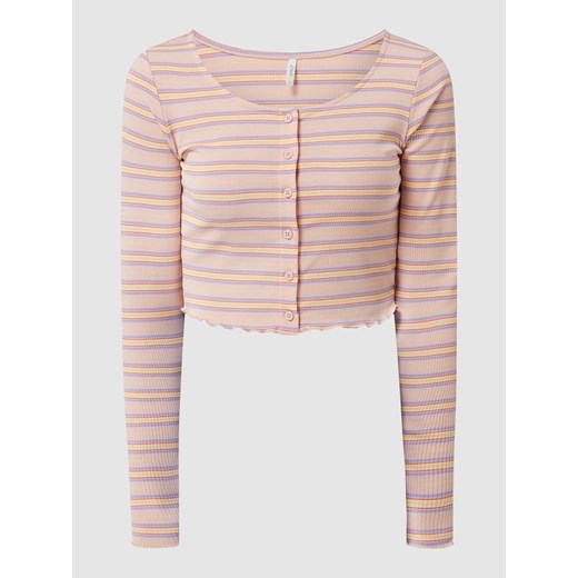 Bluzka krótka ze wzorem w paski model ‘Ana’ ze sklepu Peek&Cloppenburg  w kategorii Bluzki damskie - zdjęcie 167777296