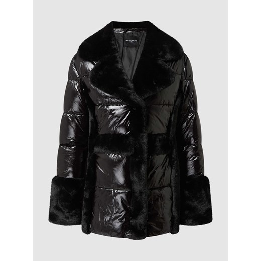 Kurtka pikowana z obszyciem ze sztucznego futra model ‘Bessie’ Marciano Guess 36 wyprzedaż Peek&Cloppenburg