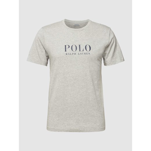 T-shirt z nadrukiem z logo model ‘LIQUID’ ze sklepu Peek&Cloppenburg  w kategorii T-shirty męskie - zdjęcie 167778947