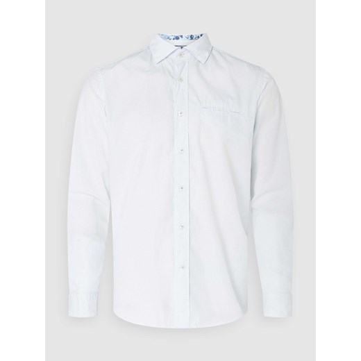 Koszula biznesowa o kroju Slim Fit z bawełny ze sklepu Peek&Cloppenburg  w kategorii Koszule męskie - zdjęcie 167779046