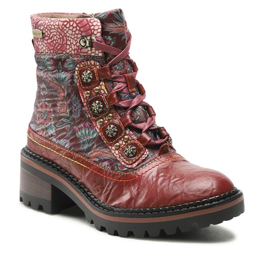 Botki Laura Vita Kesso 02C SL8349-2C Wine Laura Vita 35 eobuwie.pl