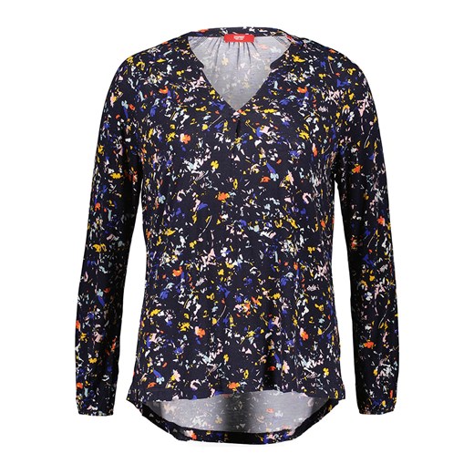 ESPRIT Bluzka w kolorze granatowym ze wzorem ze sklepu Limango Polska w kategorii Koszule damskie - zdjęcie 167779667