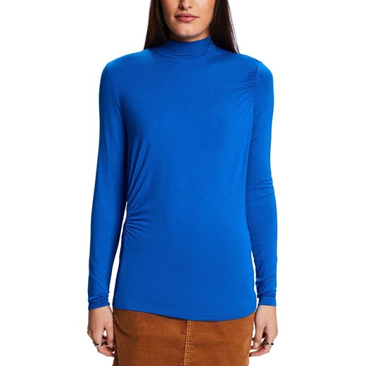 ESPRIT Koszulka w kolorze niebieskim ze sklepu Limango Polska w kategorii Bluzki damskie - zdjęcie 167779899