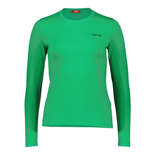 ESPRIT Koszulka w kolorze zielonym ze sklepu Limango Polska w kategorii Bluzki damskie - zdjęcie 167779955