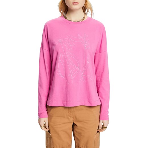 ESPRIT Koszulka w kolorze różowym ze sklepu Limango Polska w kategorii Bluzki damskie - zdjęcie 167780015