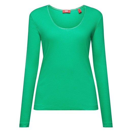 ESPRIT Koszulka w kolorze zielonym Esprit XS wyprzedaż Limango Polska