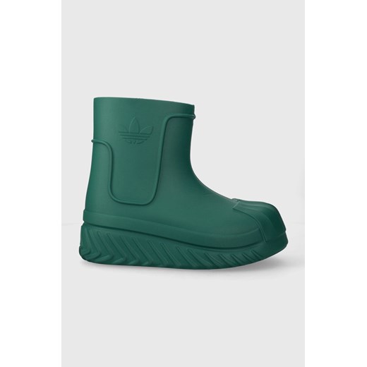 adidas Originals kalosze adiFOM Superstar Boot kolor zielony IE0390 ze sklepu PRM w kategorii Kalosze damskie - zdjęcie 167784535