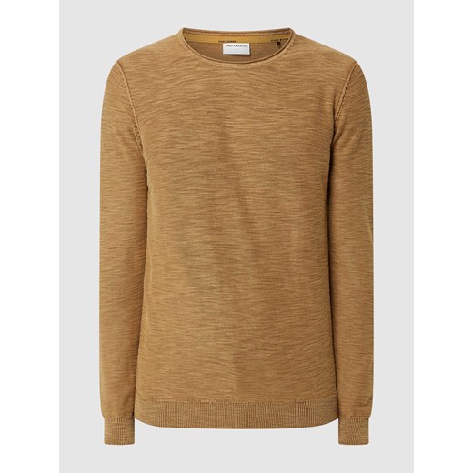 Sweter z tkaniny supełkowej ze sklepu Peek&Cloppenburg  w kategorii Swetry męskie - zdjęcie 167785077