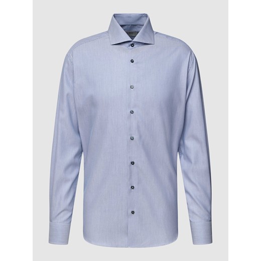 Koszula biznesowa o kroju modern fit z kołnierzykiem typu cutaway ze sklepu Peek&Cloppenburg  w kategorii Koszule męskie - zdjęcie 167785138