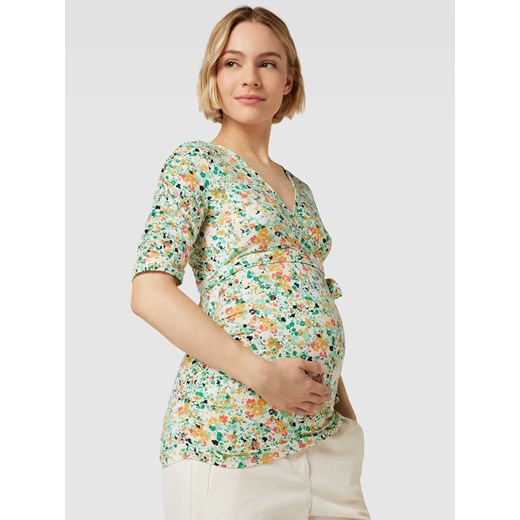 T-shirt ciążowy z kwiatowym wzorem model ‘Pilar Honni Tess’ XL promocja Peek&Cloppenburg 