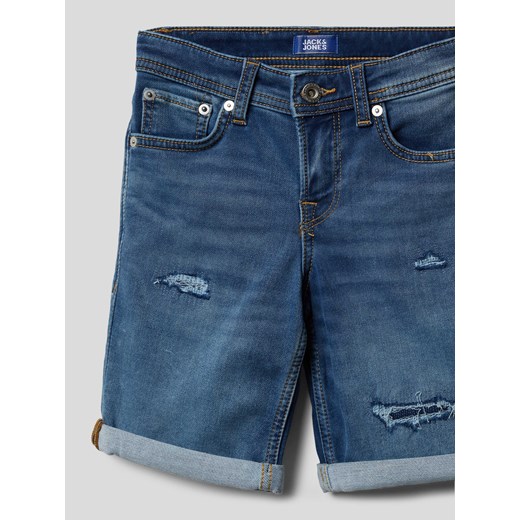 Szorty jeansowe o kroju regular fit z 5 kieszeniami model ‘RICK’ Jack & Jones 134 wyprzedaż Peek&Cloppenburg 