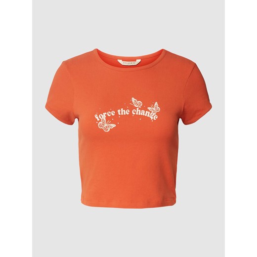 T-shirt z nadrukowanym motywem ze sklepu Peek&Cloppenburg  w kategorii Bluzki damskie - zdjęcie 167789769