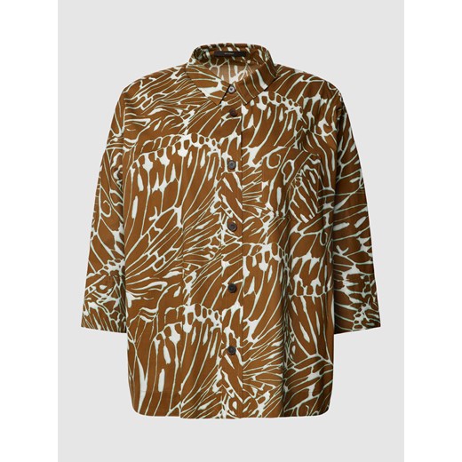 Bluzka we wzory na całej powierzchni ze sklepu Peek&Cloppenburg  w kategorii Koszule damskie - zdjęcie 167789845