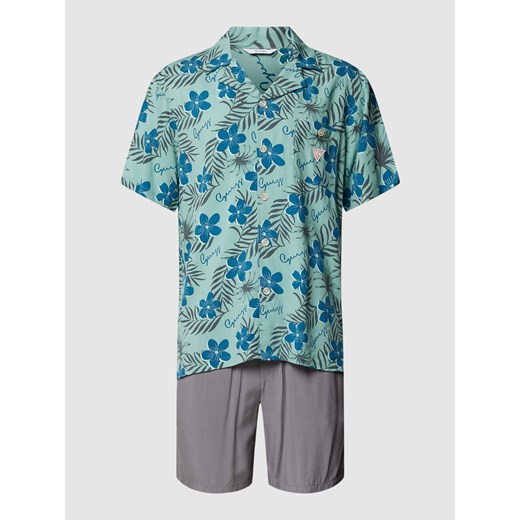 Piżama z naszywką z logo model ‘SHORT PJ SET’ ze sklepu Peek&Cloppenburg  w kategorii Piżamy męskie - zdjęcie 167790408