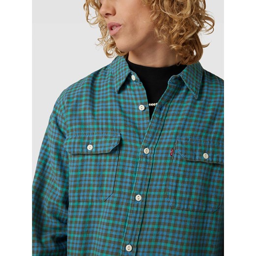 Koszula casualowa ze wzorem w kratkę model ‘JACKSON WORKER’ XL Peek&Cloppenburg 