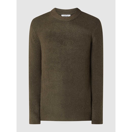Sweter z dodatkiem wełny model ‘Unid’ ze sklepu Peek&Cloppenburg  w kategorii Swetry męskie - zdjęcie 167791707