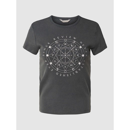 T-shirt z nadrukiem z logo Review XL okazyjna cena Peek&Cloppenburg 