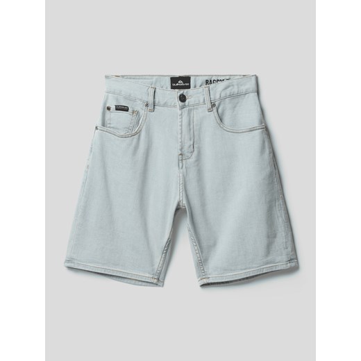Szorty jeansowe z detalami z logo model ‘BIZON ICED’ Quiksilver 164 Peek&Cloppenburg 