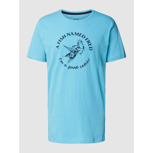 T-shirt z okrągłym dekoltem A Fish Named Fred M wyprzedaż Peek&Cloppenburg 