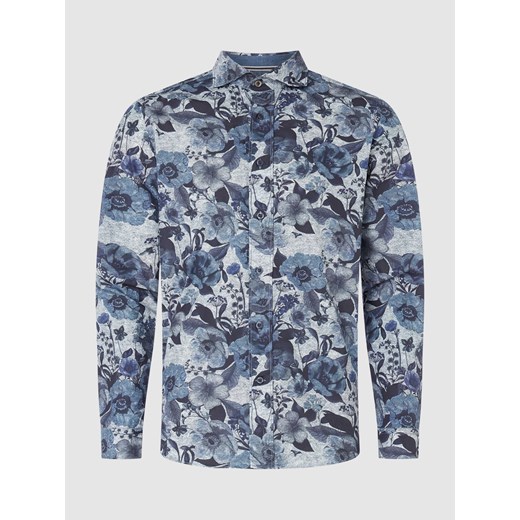 Koszula biznesowa o kroju Slim Fit z bawełny ze sklepu Peek&Cloppenburg  w kategorii Koszule męskie - zdjęcie 167794117