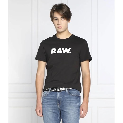 G- Star Raw T-shirt Holorn | Regular Fit ze sklepu Gomez Fashion Store w kategorii T-shirty męskie - zdjęcie 167799776
