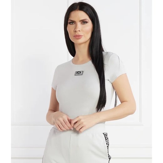 EA7 T-shirt | Regular Fit ze sklepu Gomez Fashion Store w kategorii Bluzki damskie - zdjęcie 167799796