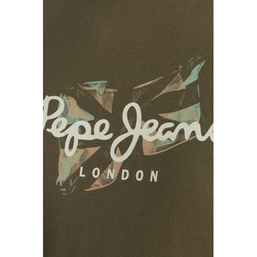 T-shirt męski Pepe Jeans z krótkimi rękawami bawełniany 