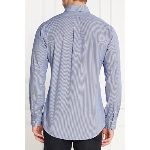 Koszula męska Polo Ralph Lauren na wiosnę z elastanu z długimi rękawami z kołnierzykiem button down