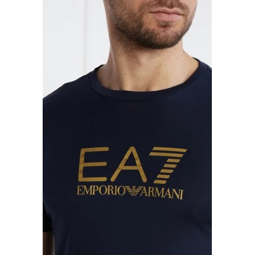 T-shirt męski Emporio Armani młodzieżowy z krótkim rękawem 