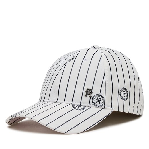 Czapka z daszkiem Tommy Hilfiger Monogram Varsity Aop Cap AM0AM12247 Ecru Aop YBL ze sklepu eobuwie.pl w kategorii Czapki z daszkiem męskie - zdjęcie 167801479