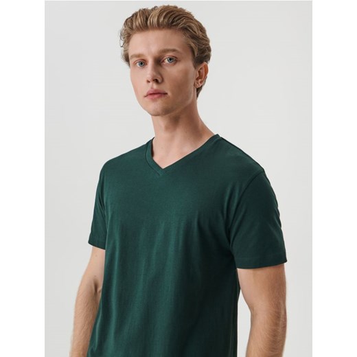 Sinsay - Koszulka - zielony ze sklepu Sinsay w kategorii T-shirty męskie - zdjęcie 167807099
