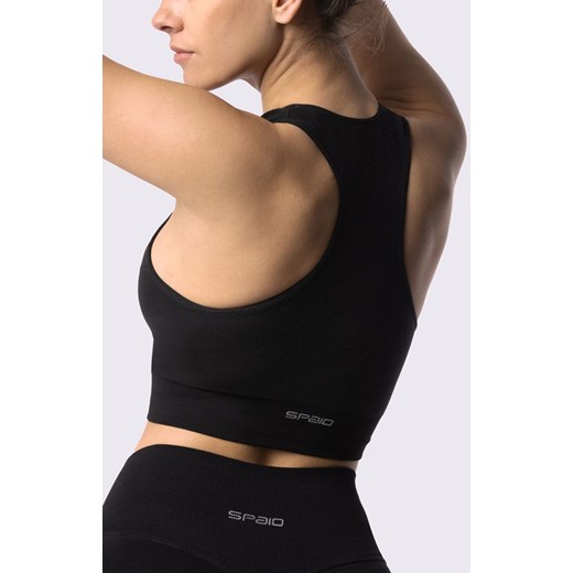 Biustonosz sportowy czarny Performance, Kolor czarny, Rozmiar L, Spaio ze sklepu Intymna w kategorii Biustonosze - zdjęcie 167807277