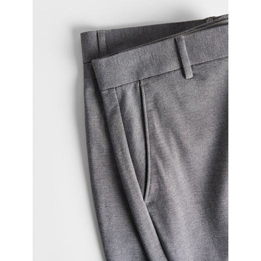 Reserved - Spodnie slim fit - ciemnoszary Reserved M Reserved