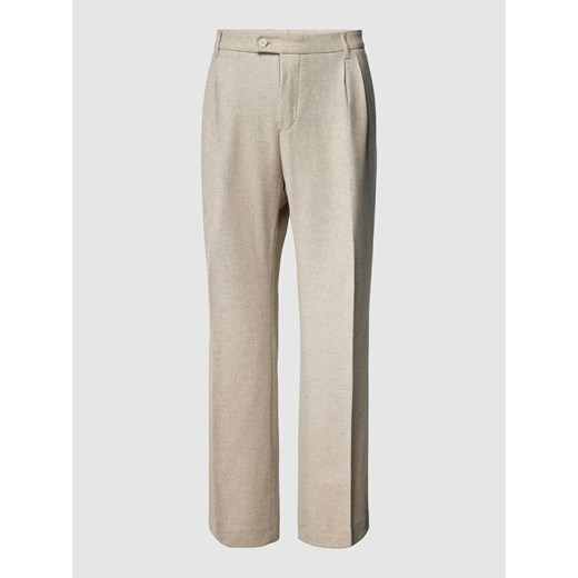 Spodnie do garnituru w kant model ‘Kris’ ze sklepu Peek&Cloppenburg  w kategorii Spodnie męskie - zdjęcie 167808249