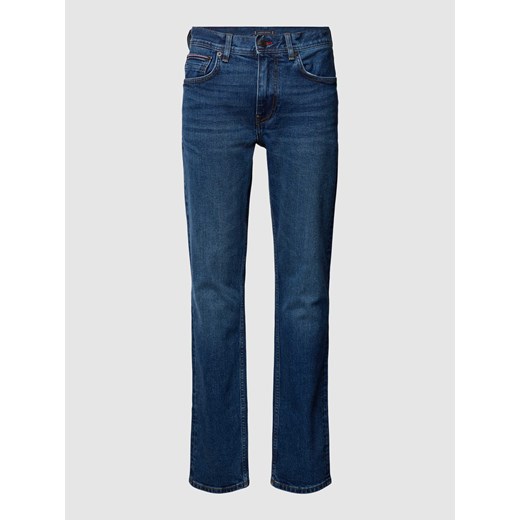 Jeansy o kroju straight leg z 5 kieszeniami model ‘STRAIGHT DENTON’ Tommy Hilfiger 34/32 wyprzedaż Peek&Cloppenburg