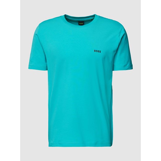 T-shirt z nadrukiem z logo ze sklepu Peek&Cloppenburg  w kategorii T-shirty męskie - zdjęcie 167808959