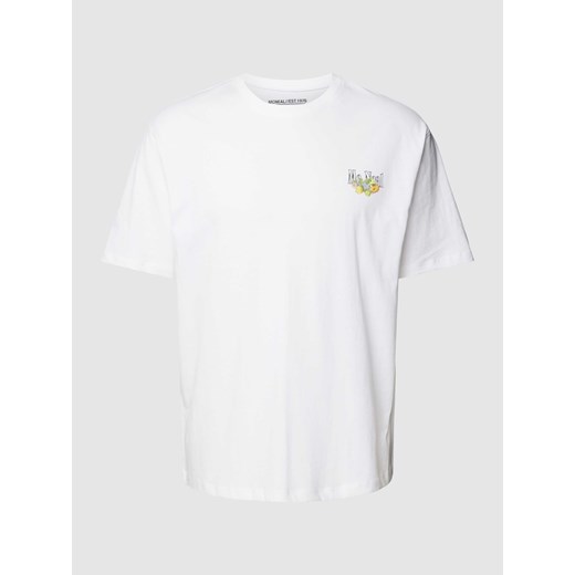 T-shirt z nadrukiem z logo ze sklepu Peek&Cloppenburg  w kategorii T-shirty męskie - zdjęcie 167810646