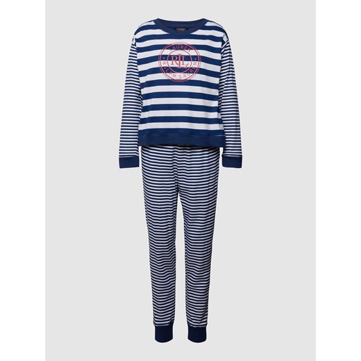 Piżama z nadrukiem z logo ze sklepu Peek&Cloppenburg  w kategorii Piżamy damskie - zdjęcie 167810679